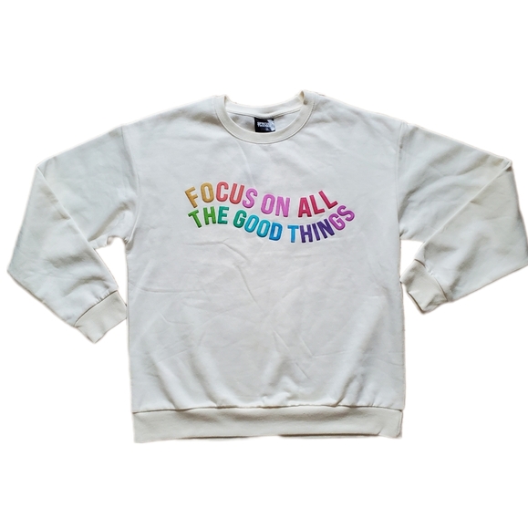 Special Thanks NWT Pullover Sweater Sz M & L - Picture 6 of 7